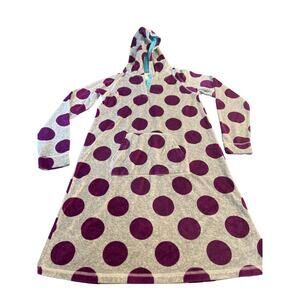 Boden velour hooded dress